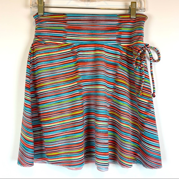 Soybu Dresses & Skirts - Soybu horizontal striped cotton skirt/ Small